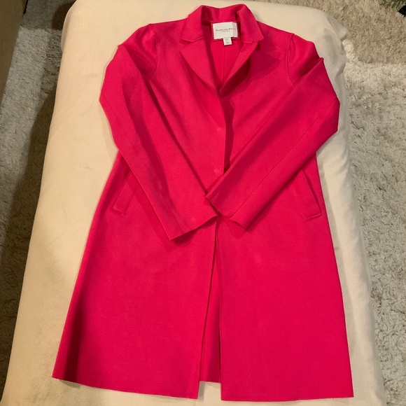 Carolina Belle Montreal Jackets & Blazers - Carolina Belle Montreal Pink M Duster Jacket Minimalist Monochrome Scandi Girl